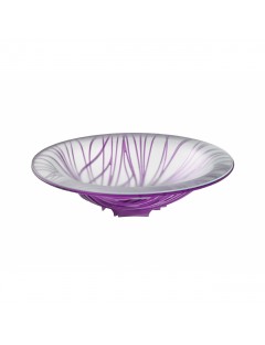 Ваза для фруктов FLORA Lilac со стеклянной чашей