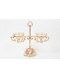 Менажница двойная