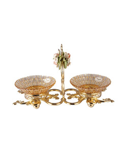 Менажница круглая 2 секции