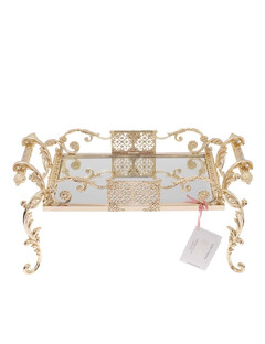 Поднос прямоугольный на ножках 40х20 см