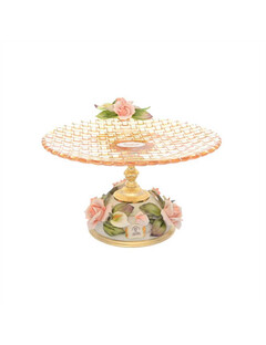 Блюдо для торта на ножке 22 см