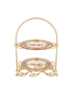 Горка двухъярусная 31x31x50 см