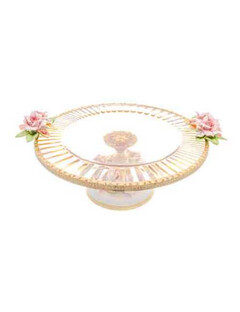 Тортница с цветком 32 см