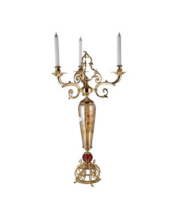 Подсвечник на 3 свечи 74×42 см