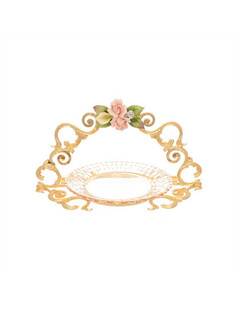 Конфетница с ручками 21 см