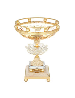 Ваза для конфет на ножке 18 см