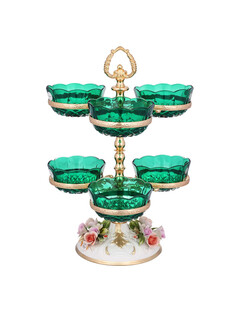 Менажница двухъярусная 11,5 см 6 чашек