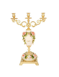 Подсвечник на 3 свечи 43×33 см