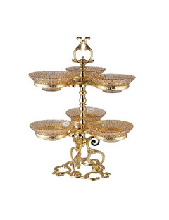 Менажница двойная из 6 чашек 11,5 см