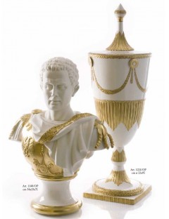 Бюст Гай Юлий Цезарь и ваза Versailles
